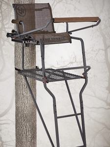 lot 17 image: Game Winner Full 18 ft Platform Ladder Stand