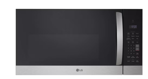 lot 21 image: LG 1.7 cu. ft. Over-the-Range Microwave Oven