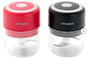 lot 226 image: MULTI COLOR LOT OF 4 - Kitchen HQ 2-pack USB Mini Choppers