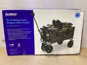lot 57 image: Academy Sports  Outdoors Camo XL Sport Wagon with Cooler