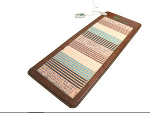 lot 46 image: PHYMAT Far Infrared Heating Pad for Back - Infrared Mat Full Body - Amethyst Mat - Bio Crystal Mat - 5 Color Natural Gemstones Heating Pad with Overheat Protection and Auto Off Function(67x27)