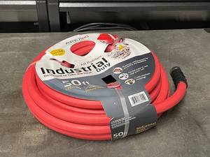 lot 13ZA image: APEXPRO 50 ft Industrial Duty All Rubber Hose - Heavy Duty 58 in Diameter