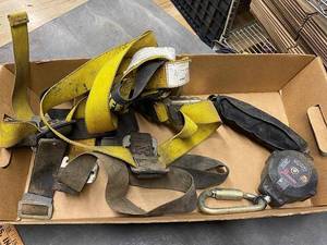 lot 37J image: Guardian Fall Protection Harness with Diablo Retractable Lifeline