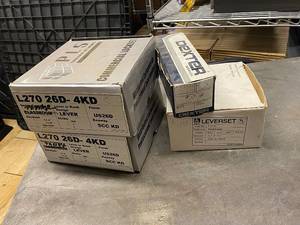 lot 43J image: Lot of Lever Sets - PLS L270, Dexter, and More - NewLightly Used Condition