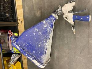 lot 56AD image: Marshalltown Sharpshooter 2.1 Texture Sprayer Gun Hopper Drywall Ceiling Painting Tool