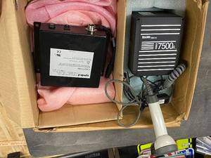 lot 61AD image: RVSI CiMatrix 7500A Barcode Scanner System with Symbol Power Unit and Accessories April 2000