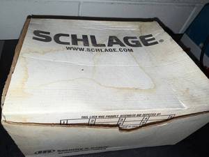 lot 10J image: Schlage AL53LD SAT 626 All Purpose Entrance Lockset