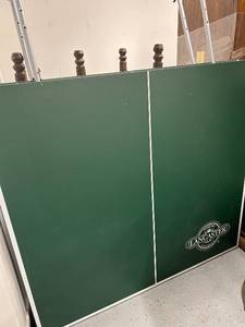 lot 12 image: Lancaster Table Tennis Table with Net and 2 Paddles