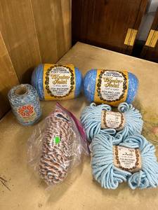 lot 77 image: Group of Macrame and Craft Yarns including Wonder Twist and UltraCord