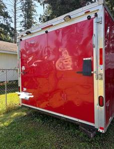 2008 UXT by United Tandem Axle Enclosed Cargo Trailer with Side and Ramp Doors