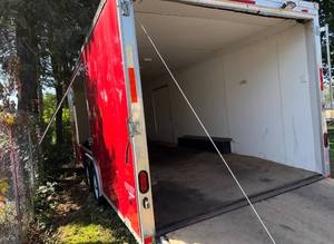 2008 UXT by United Tandem Axle Enclosed Cargo Trailer with Side and Ramp Doors