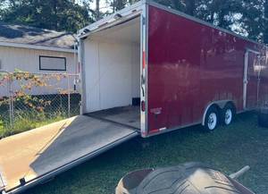2008 UXT by United Tandem Axle Enclosed Cargo Trailer with Side and Ramp Doors