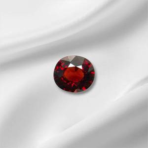 lot 103 image: 3.62 Carat Orangish-Red Madagascar Garnet Retail $725 VIDEO