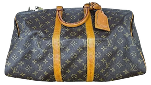 lot 0L image: Louis Vuitton Monogram Keepall 50 Duffle Bag Pre-Owned Retail $1,450