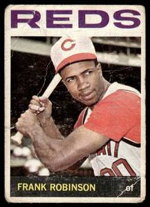 lot 60 image: Frank Robinson  1964 Topps #260 Cincinnati Reds  Vintage Baseball Card