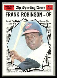 lot 121 image: Frank Robinson  1970 Topps #463 Baltimore Orioles  Vintage Baseball Card