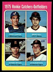 lot 154 image: Gary Carter RC 1975 Topps #620 Rookie Catchers Rookie Vintage Baseball Card
