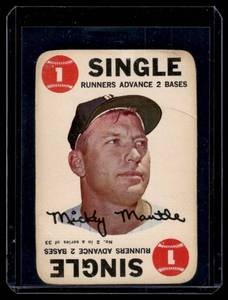 lot 37 image: Mickey Mantle  1968 Topps Game #2   Vintage Baseball Card