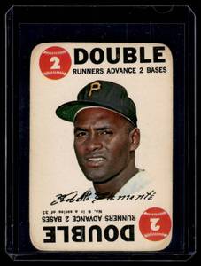lot 42 image: Roberto Clemente  1968 Topps Game #6   Vintage Baseball Card