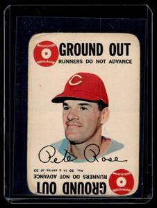 lot 198 image: Pete Rose  1968 Topps Game #30   Vintage Baseball Card