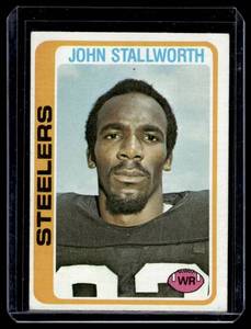 lot 25A image: John Stallworth RC 1978 Topps #320 Pittsburgh Steelers Rookie