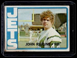 lot 48A image: John Riggins RC 1972 Topps #13 New York Jets Rookie