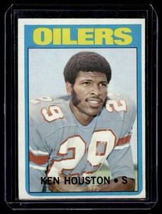 lot 51A image: Ken Houston 2nd Year  1972 Topps #78 Houston Oilers