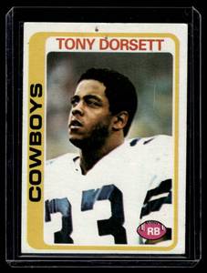 lot 73A image: Tony Dorsett RC 1978 Topps #315 Dallas Cowboys Rookie
