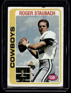 lot 74A image: Roger Staubach  1978 Topps #290 Dallas Cowboys