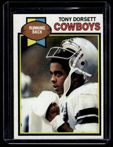 lot 81A image: Tony Dorsett 2nd Year  1979 Topps #160 Dallas Cowboys