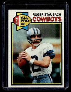lot 85A image: Roger Staubach  1979 Topps #400 Dallas Cowboys