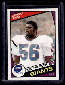 lot 96A image: Lawrence Taylor  1984 Topps #321 New York Giants