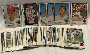lot 135A image: 70 1973 Topps Vintage Baseball Card Lot