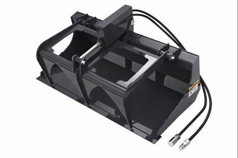 lot 5066 image: Landhonor Mini Skid Steer Grapple Bucket (MGB-72-44W)