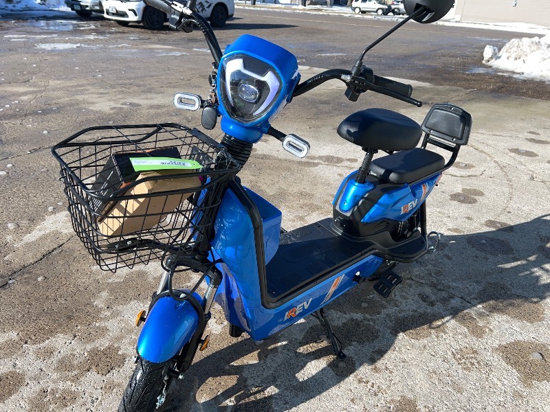 SDLANCH Electric Motorcycle Scooter (IREV) -Blue
