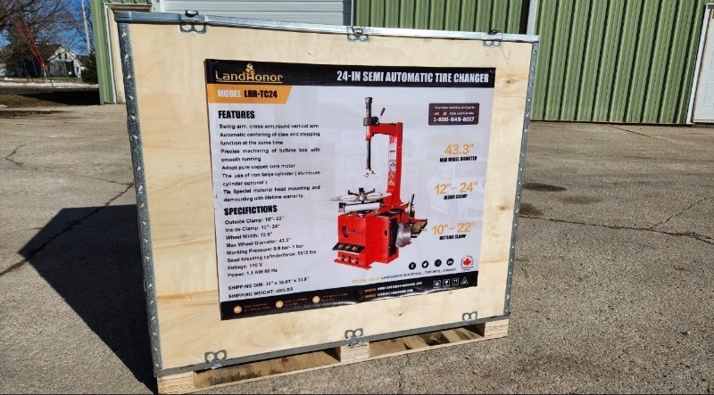 Landhonor 24 Inch Semi Automatic Tire Changer (LHR-TC24)