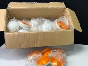 lot 10085 image: Round Amber Tail Lights 4