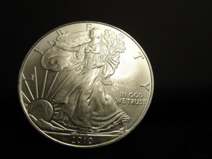 lot 53 image: 2010 American Eagle $1