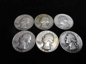 lot 67 image: Washington Quarters