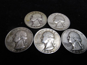 lot 68 image: Washington Quarters