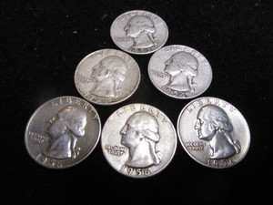 lot 69 image: Washington Quarters