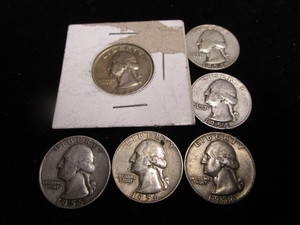 lot 70 image: Washington Quarters