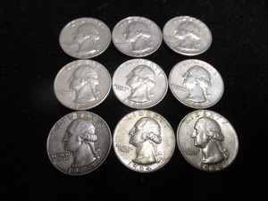 lot 71 image: Washington Quarters