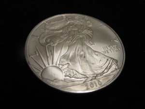 lot 82 image: 2010 American Eagle Silver $1