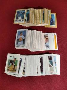 lot 17 image: (3) 1980s Topps Mini All-Stars Partial Sets