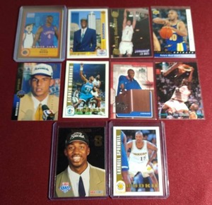 lot 33 image: (10) Basketball Rookie Cards - Stars & HOFers