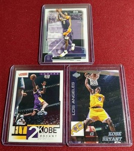 lot 50 image: (3) Kobe Bryant Cards