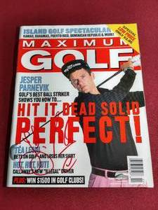 lot 54 image: Autographed Jesper Parnevik Golf Magazine
