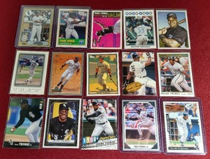 lot 70 image: (15) Frank Thomas Cards