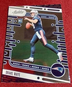 lot 74 image: 2024 Absolute Drake Maye Rookie Card